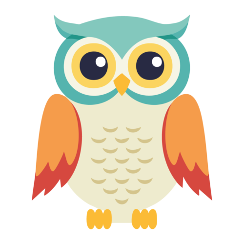 フクロウのイラスト【無料フリー素材】生き物の素材（PNG・商用利用可）
